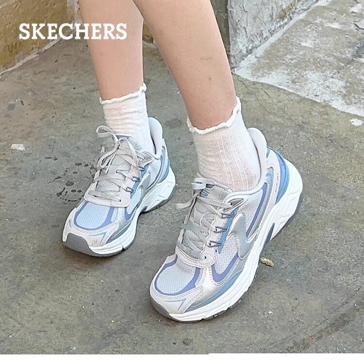 Skechers斯凯奇女士春夏款网面透气舒适休闲运动厚底老爹鞋150711