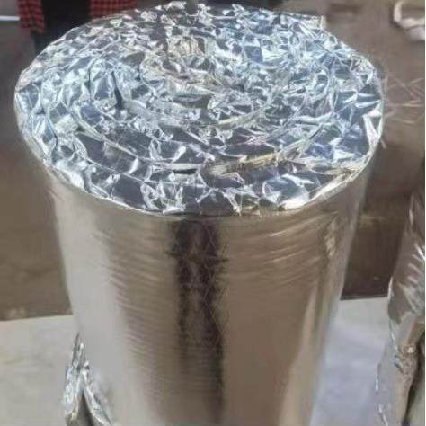 贴箔阻燃硅酸铝针刺毯防排烟硅酸铝针刺毯风管用硅酸铝防排烟棉