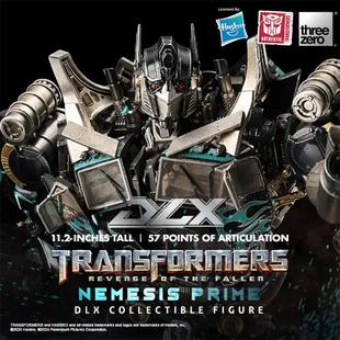 threezero dlx 擎天柱 变2 暗黑 柯博文成品可动模型 天火柱 合体