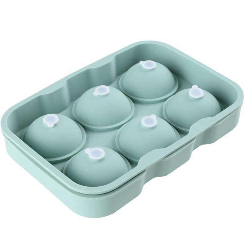 速发6果冻凉粉模具圆形冰球玄具调酒忌士威水信磨饼大号制冰盒家