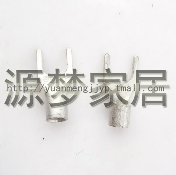 速发S 5.5-6 黄铜 0形裸叉头 冷压端子 接线鼻 100端只 U型Y型
