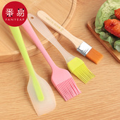 油刷A1v501 厨房烙饼烘焙用具硅胶刷毛刷煎饼家用烧烤刷软毛小