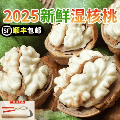 2025年新鲜青皮湿核桃带青皮