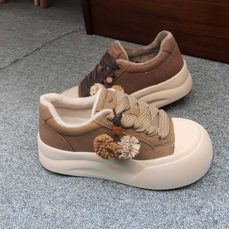 红蜻蜓女鞋厚底增高休闲运动鞋