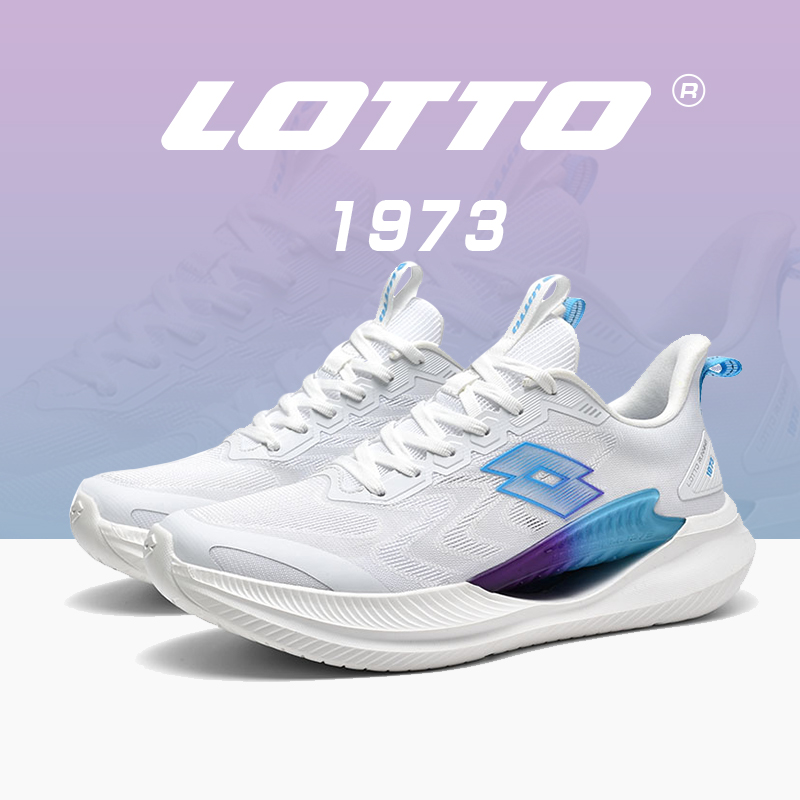 LOTTO乐途男薄款网面透气跑步鞋