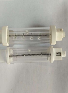 热销220mm220-240v300w500w双层玻璃石英加热灯管