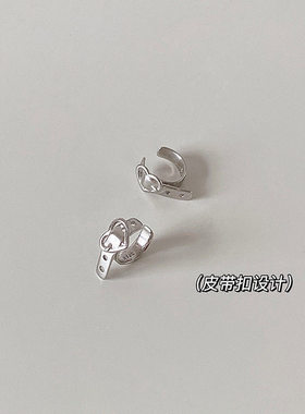 爱心耳夹冷淡风高级感ins潮网红学生韩版简约个性无耳洞耳骨夹女