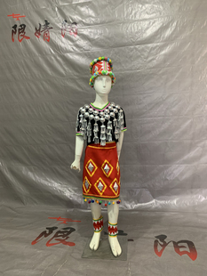 新款成人景颇族演出服云南少数民族表演服装男女演出服