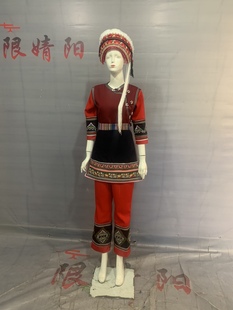 云南大理白族服饰 民族风 少数民族演出服装金花服舞蹈服 女成人