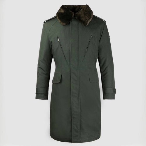 寒区冬常服棉大衣保暖加厚长款可拆卸内胆防水防寒可拆卸双内胆