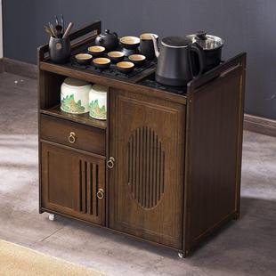茶桌新款 新中式 家用茶台非实木移动茶几小户型沙发边几家用茶吧机