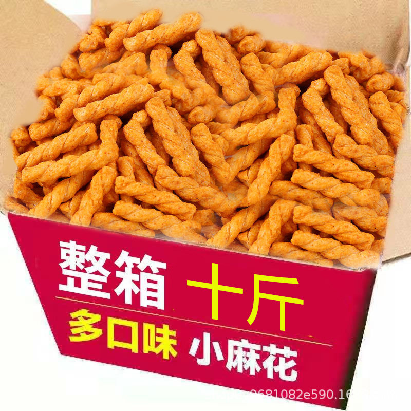 卡其乐海苔麻花香辣5kg裸装散装