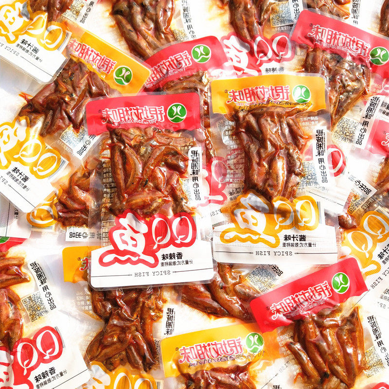 银城湘味QQ鱼500克香辣/酱汁味