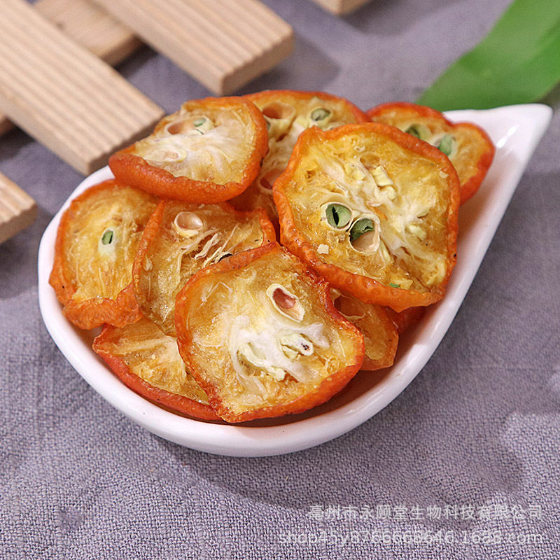 金桔片散装水果茶花果茶烘干