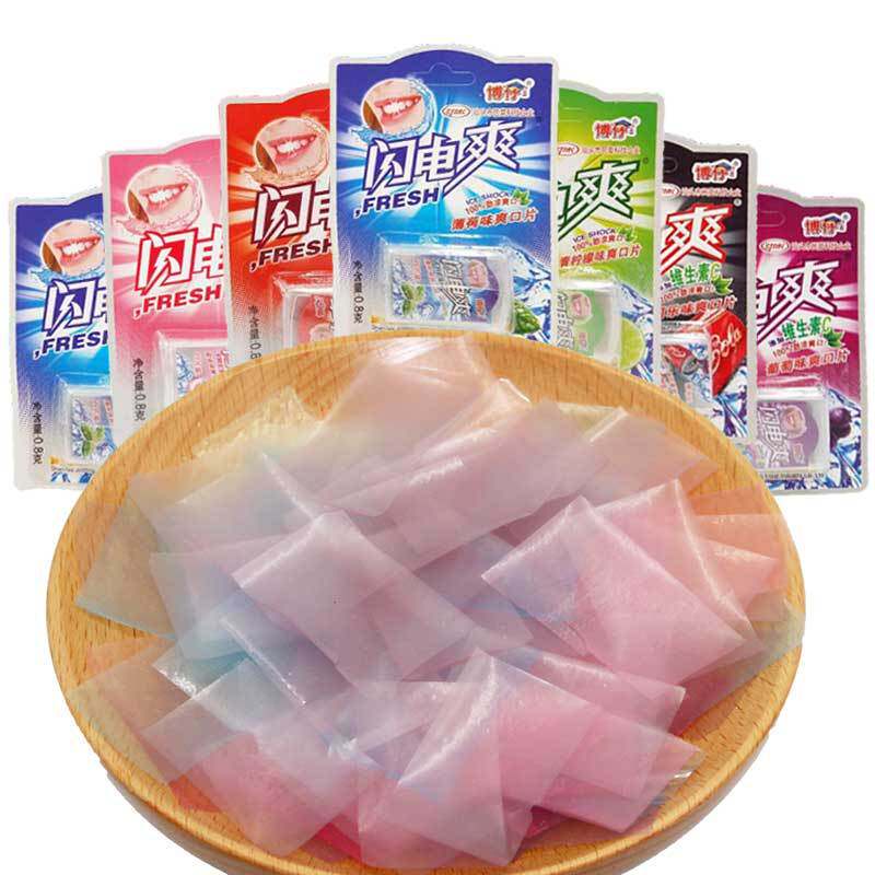 博仔闪电爽清凉薄荷柠檬草莓可乐