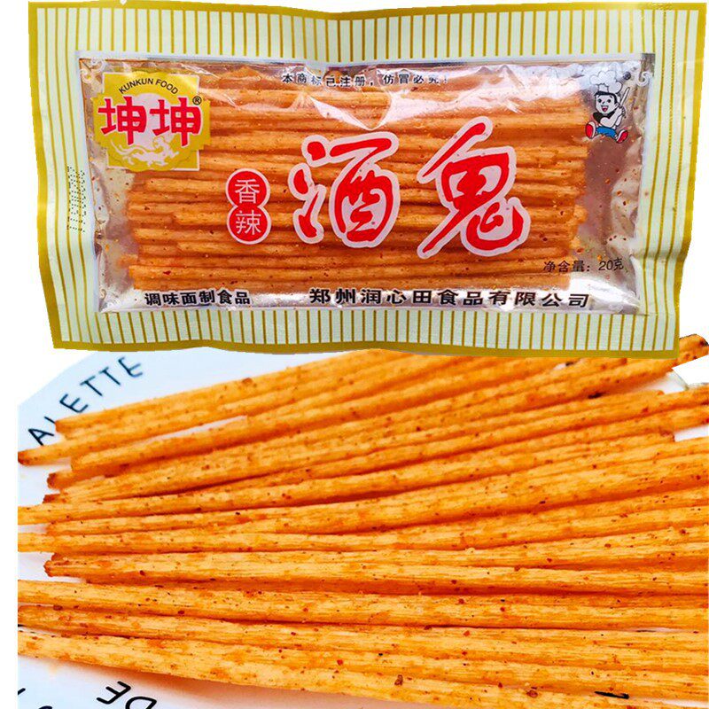 坤坤酒鬼辣条16g怀旧小零食80后