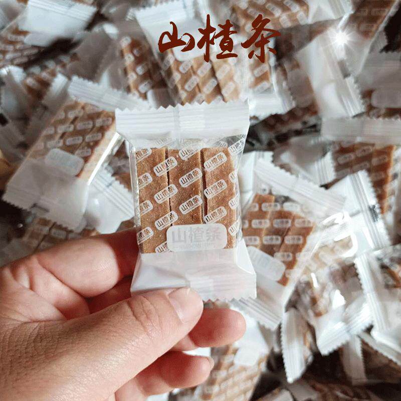 原汁原味透明山楂条独立小包装