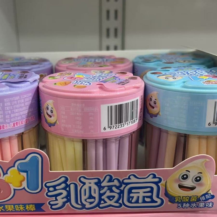 美怡嘉嗨豆巧克力豆乳酸菌水果味