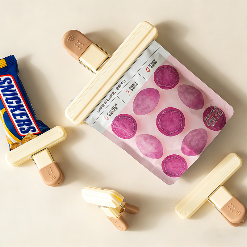 食品封口夹防潮防漏零食夹厨房塑料袋调料密封夹茶叶封口保鲜神器