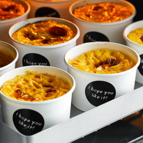 君膳芋泥烤奶杯耐高温一次性