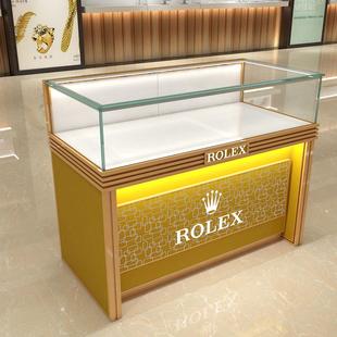 珠宝展示柜台玉器展柜手表展示柜透明玻璃货柜展示架产品陈列柜