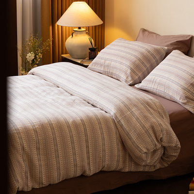 100%全棉亲肤保暖四件套