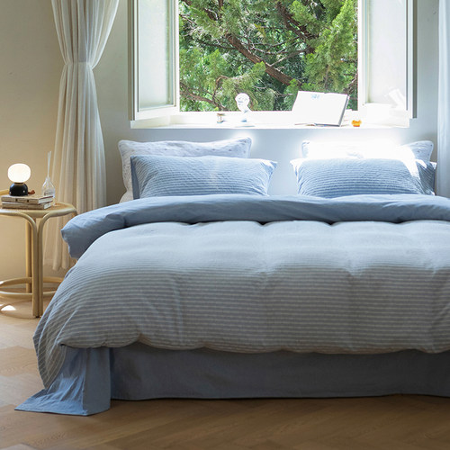 四件套纯棉亲肤透气清爽芮夫棉麻