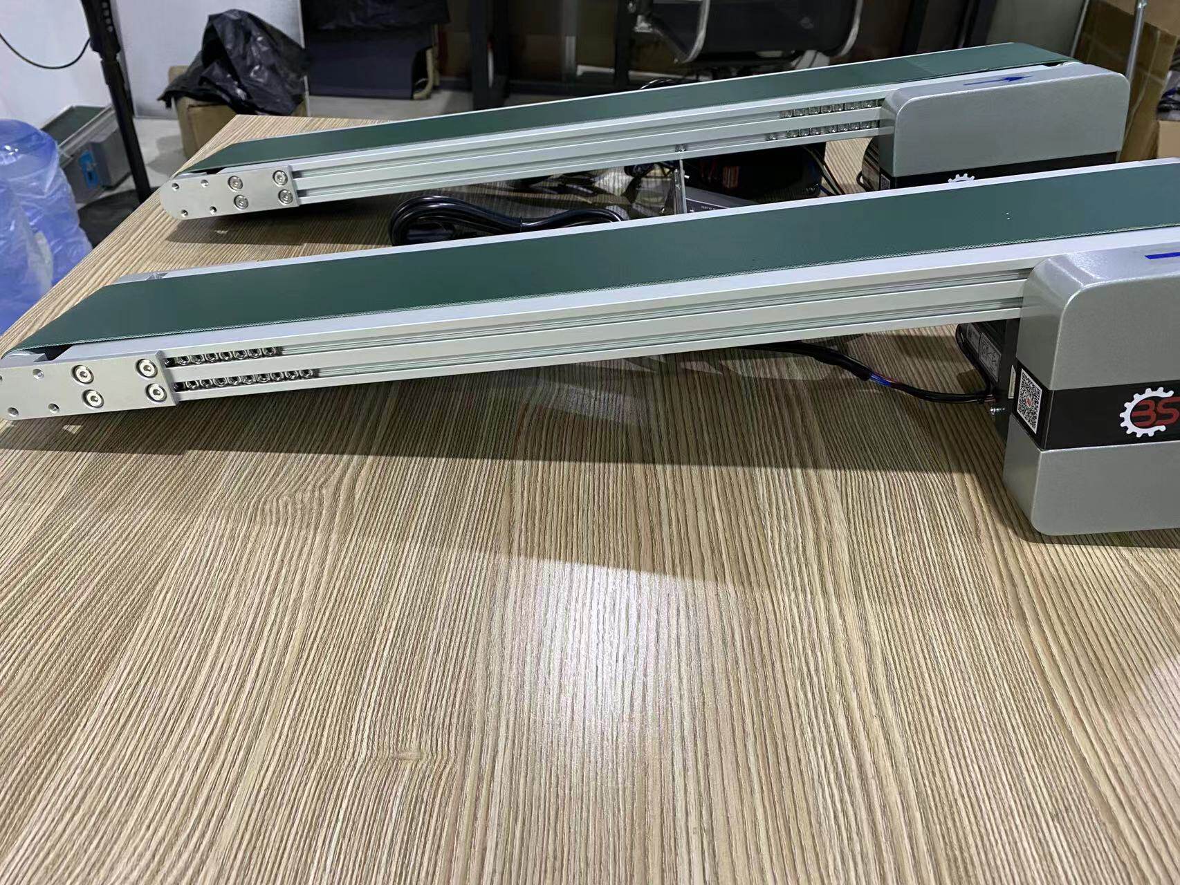 替米导头部驱动双水槽型材 KPE51-B80-L1280-25 平皮带输送机