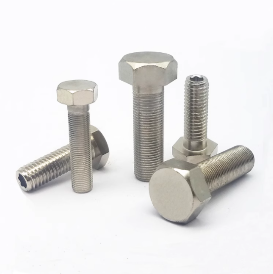STRN3/4/5/6/8/10/12 碳钢镀镍粗牙螺纹标准型 限位螺栓 调整螺钉