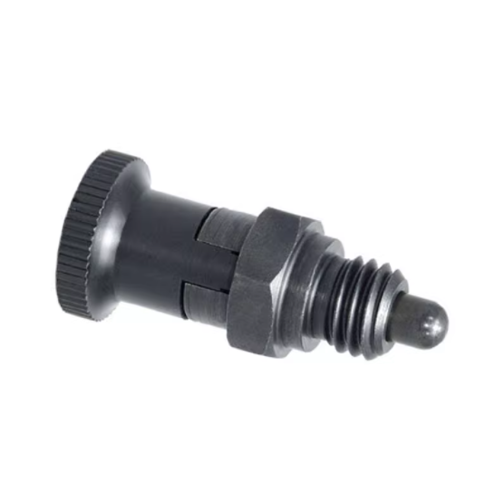 PMXSL/PMXSH10/12/16/20粗牙嵌入式精密型旋钮柱塞短螺纹型分度销