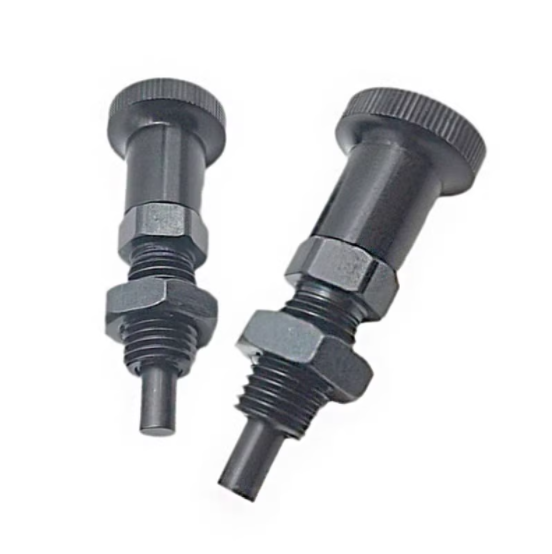 PXAF/PXKF5/6/8/10/12/16/16L复位型旋钮柱塞 细牙分度销平头销