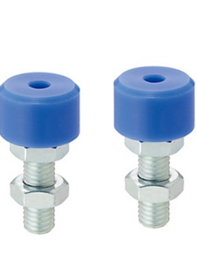 UNAHM10/12/16-30-40-50 MC尼龙动螺栓头部蓝色内六角孔螺丝TDC63