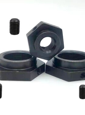 BNSC BNSCC5/6/8/10--M30细牙防松动轴承螺帽六角型 止动螺丝
