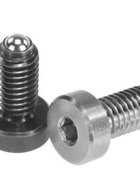 BPCS4/5/6/8 带盖型球头柱塞 内六角型圆头波珠螺丝波仔定位珠