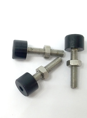 低弹性橡胶限位螺栓胶头螺丝 UNSTH4/5/6/8/10/止动螺丝   替