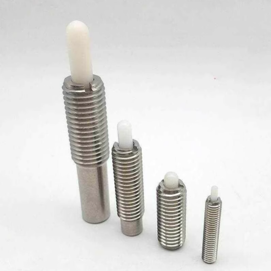 PJLSK3/4/5/6/8/10/16-2/3/4/5/10尼龙凸顶销 弹簧柱塞顶丝伸缩销