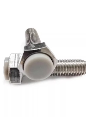 SSTS12-30~70 灰色矽橡胶挡块 止动螺丝螺母螺栓 外六角替怡合达