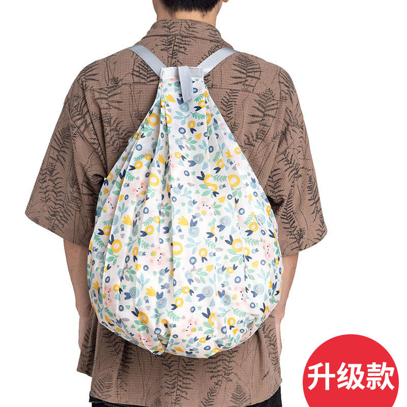 折叠旅行购物袋便携双肩超轻环保收纳袋超市大容量加厚防水买菜包,收纳整理,购物袋/环保袋/帆布袋,淘宝优惠券,粉丝福利购,淘宝优惠卷