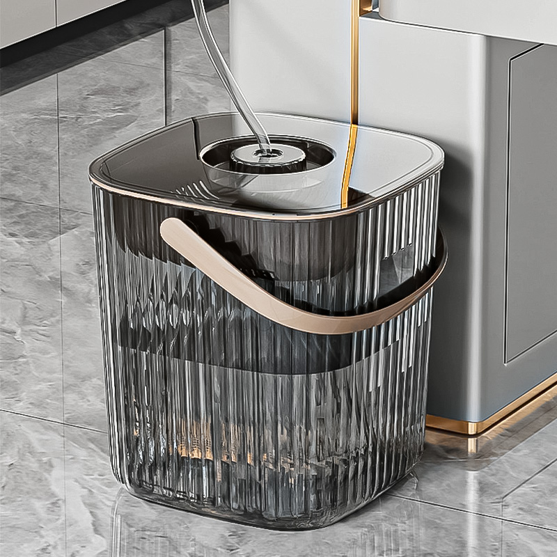 高端高颜值干湿分离茶水桶