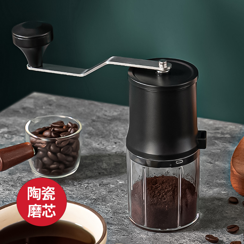 手摇磨豆机咖啡豆研磨机意式手动磨粉咖啡机小型家用手冲器具便携