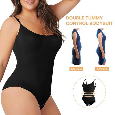 Burvogue Women Sexy Seamless Body Shaper Butt Lifter Tummy C