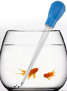 Aquarium Pipette Fish Tank Siphon Aquarium Clean Tool Manual