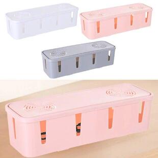 Cable Power Plug Storage Box Cable Organizer for Bedroom
