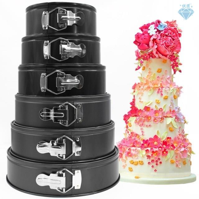 Non-Stick Spring form Round Cake Tins Tray Cake Pan Bakeware