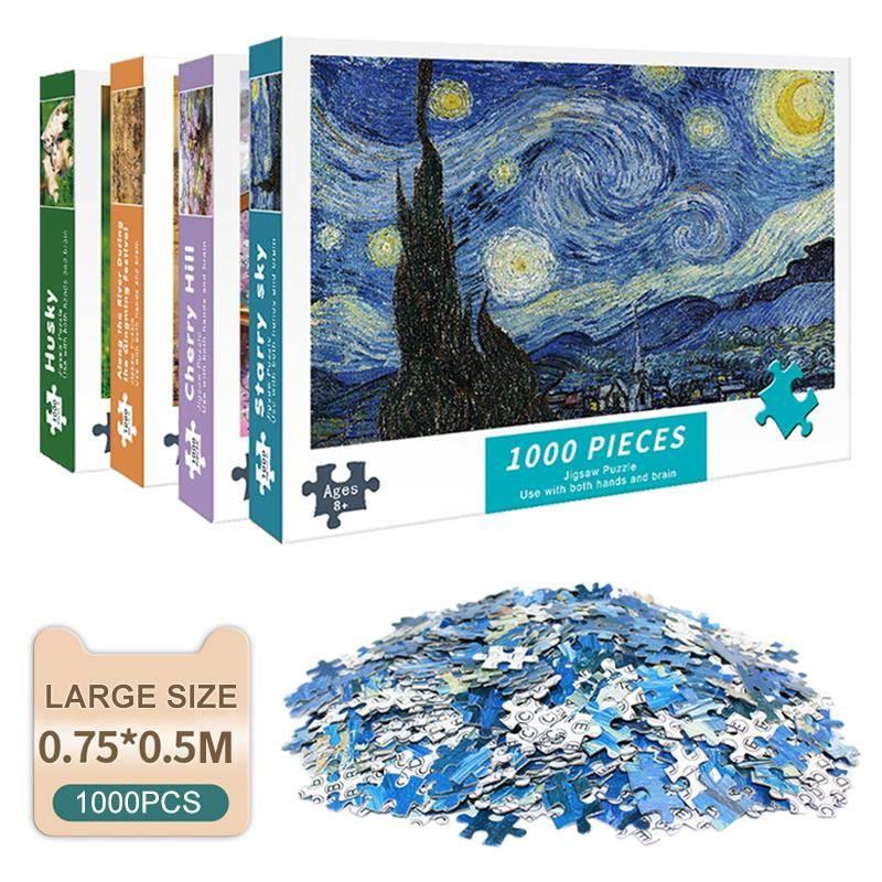 Puzzles for Adults 1000 Pieces Paper Jigsaw Puzzles Educatio
