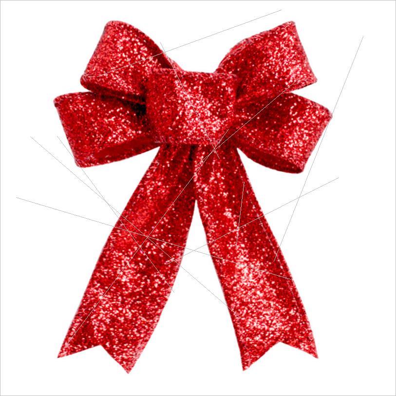 Christmas onion Pink Christmas bow Christmas tree wreath