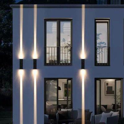 10W 20W Outdoor Waterproof Narrow Wall Lamp Courtyard Hotel