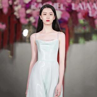 Ladies Bridesmaid Dress Sleeveless Star Temperament