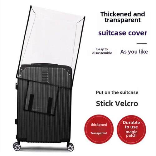 Transparent PVC Luggage Cover Waterproof Trolley Suitcase