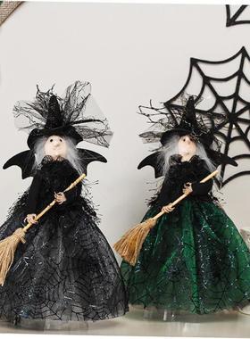 Halloween decoration witch doll tabletop figure decoration